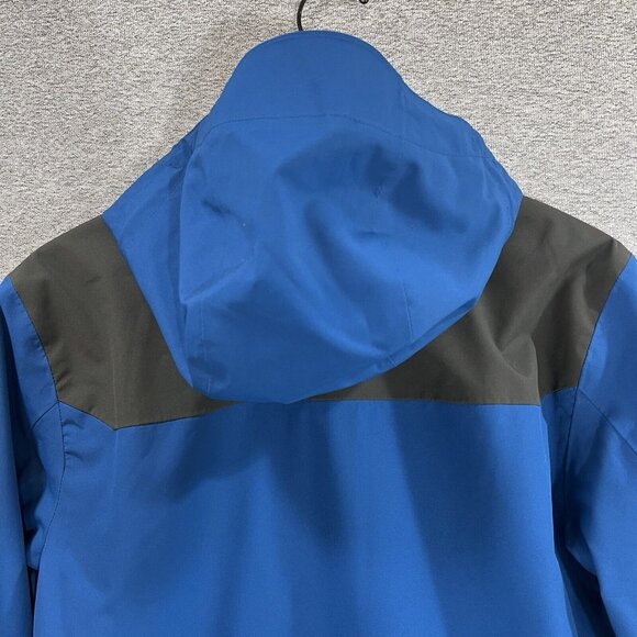 Eddie Bauer Weather Edge Plus Stretch Jacket Men's Small Blue Softshell - Picture 14 of 16